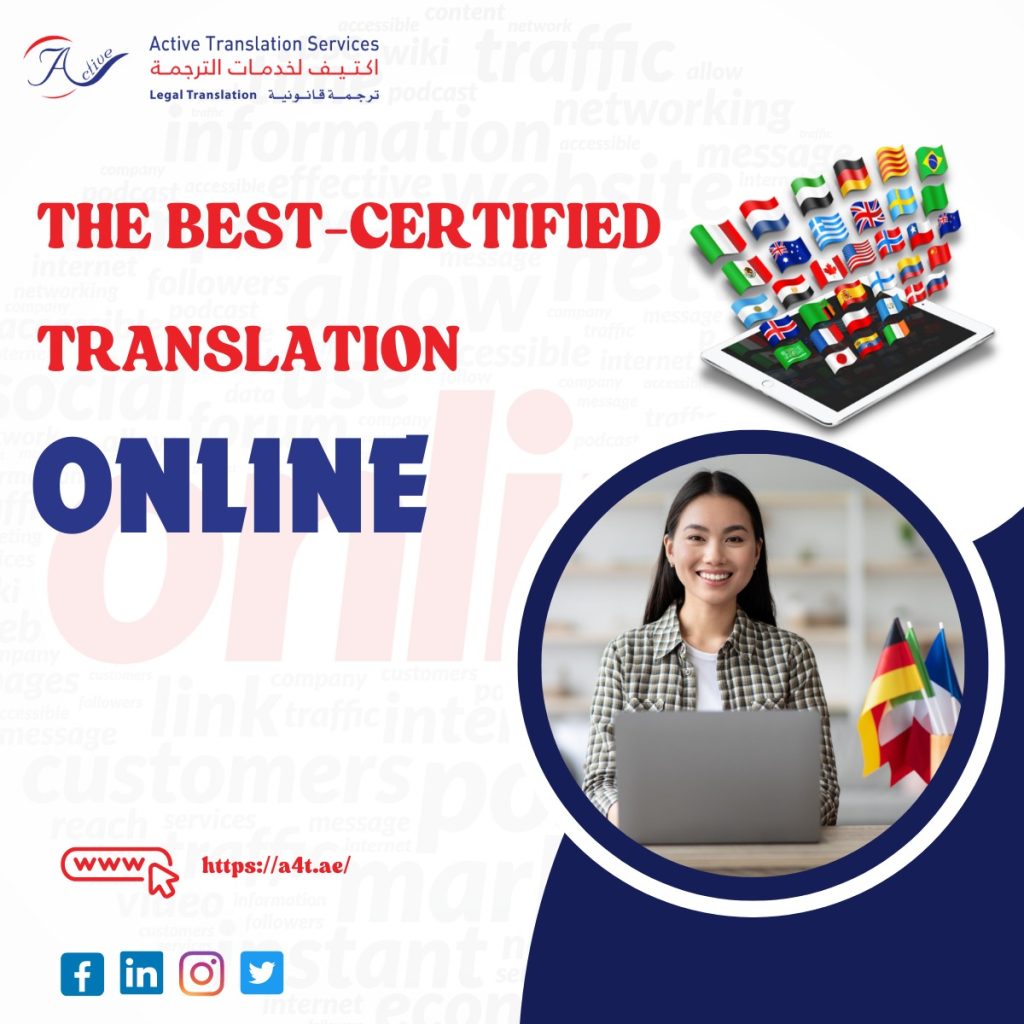Discover the Best Certified Translation Online for Accurate Services