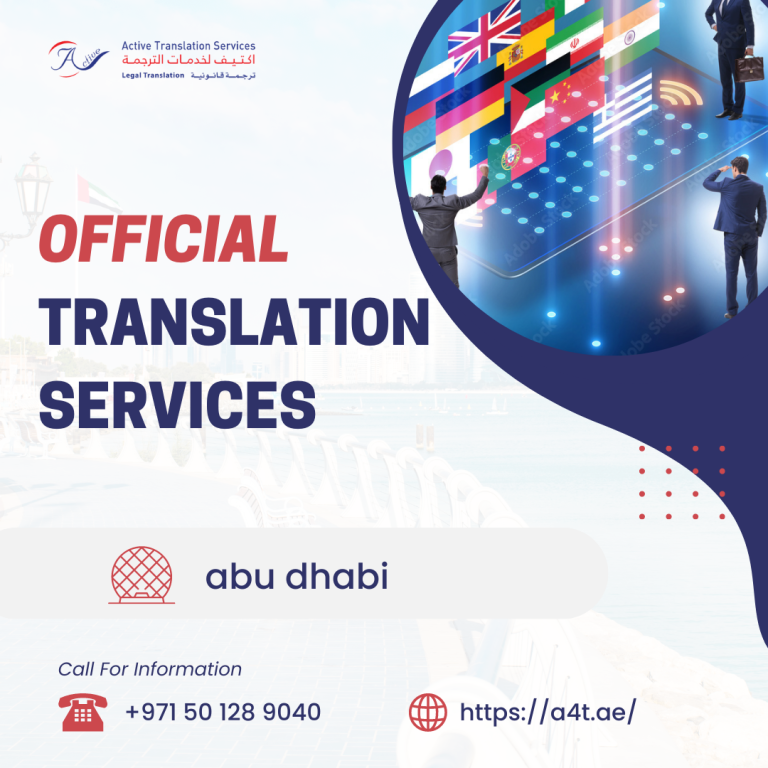 official translation services abu dhabi