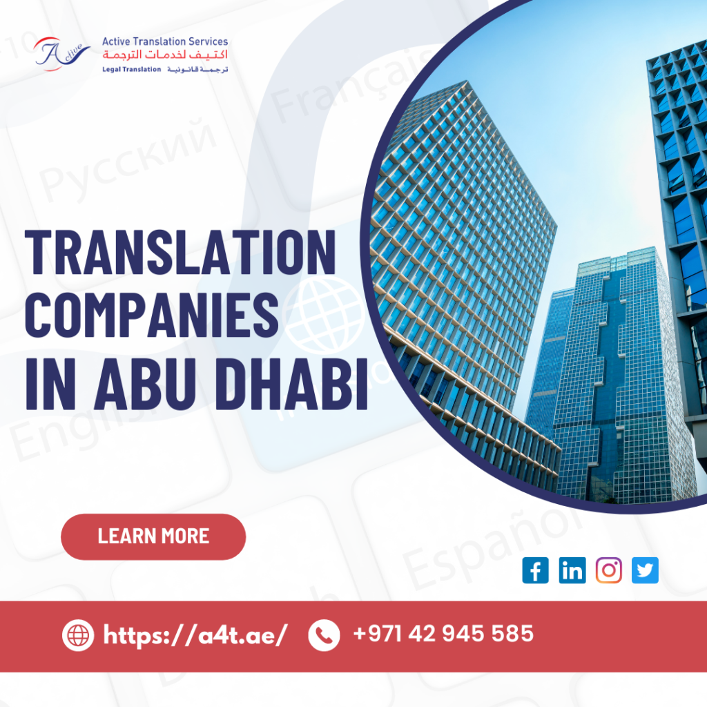 translation companies in abu dhabi