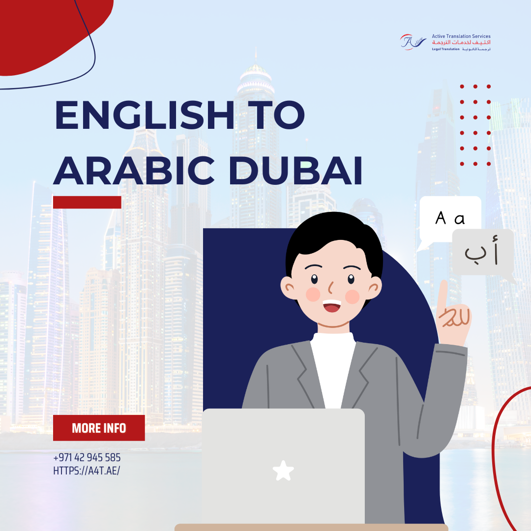english to arabic dubai
