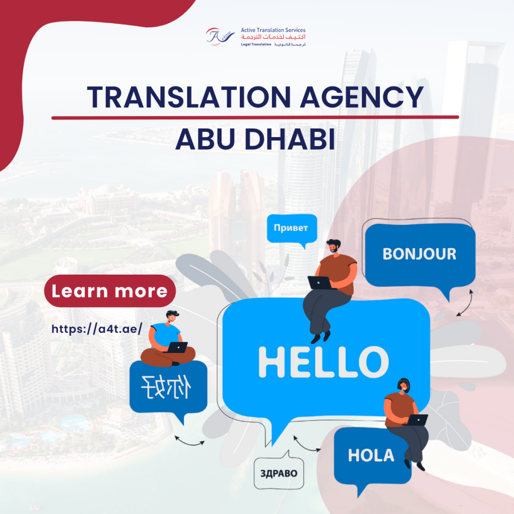 translation agency abu dhabi