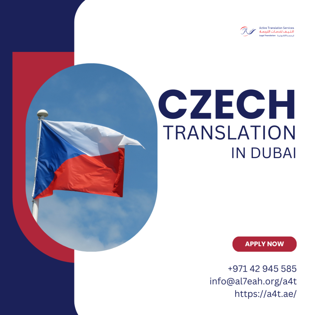 czech translations in dubai