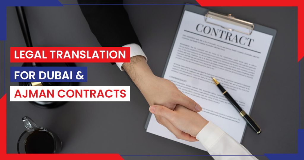 Legal Translation for Dubai & Ajman Business Setup & Contracts